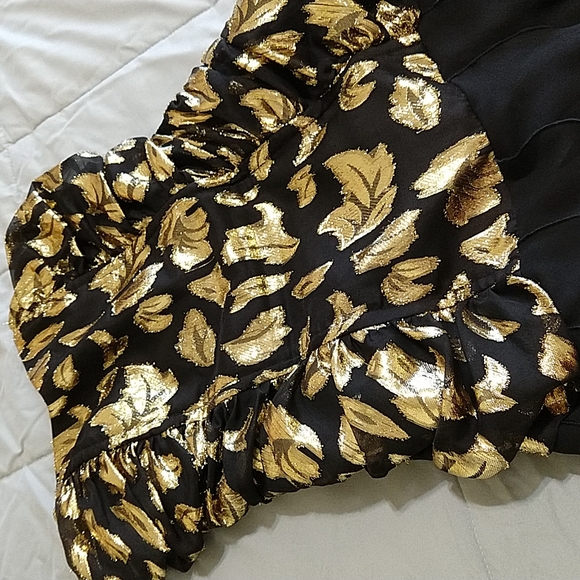 Vintage New Fast Beautiful Evening Strapless Dress Size XS - Picture 10 of 14